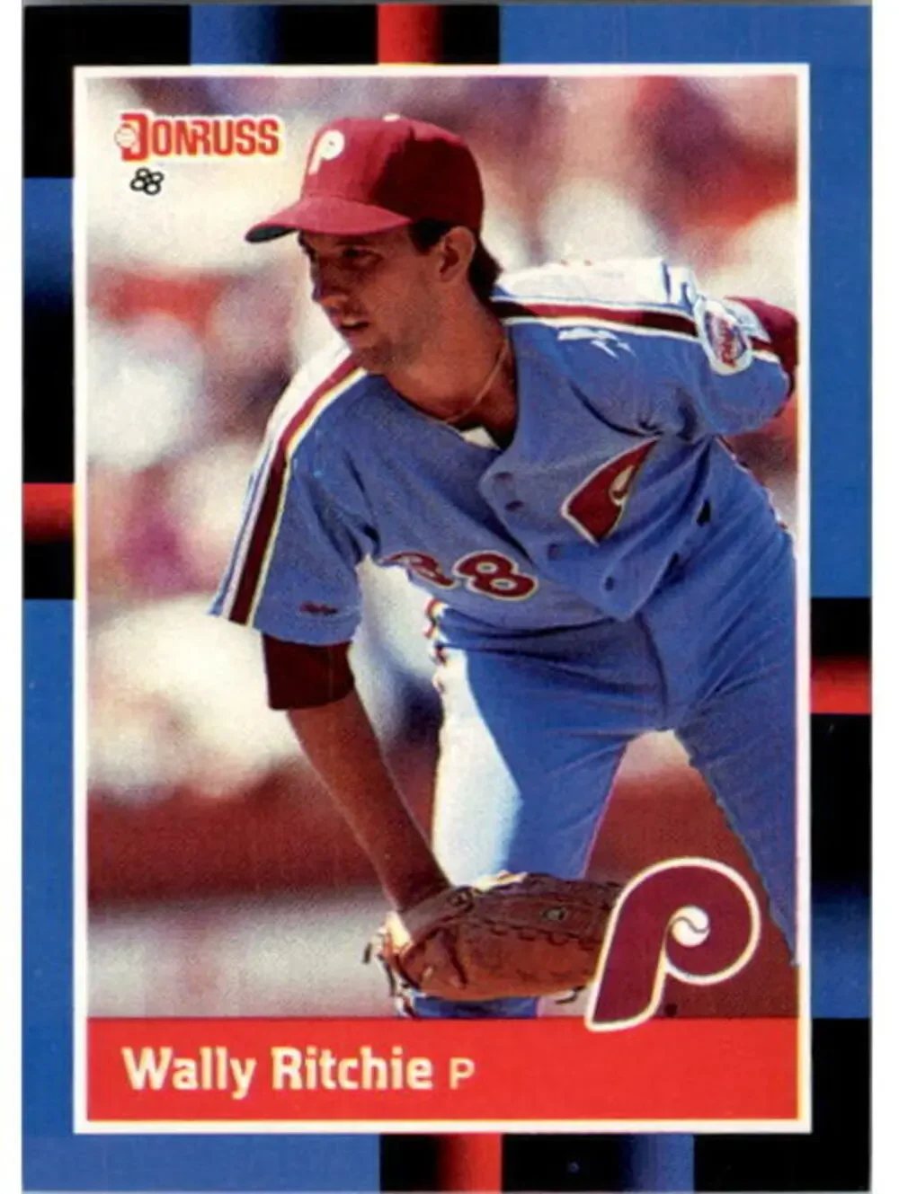 1988 Wally Ritchie Donruss Baseball Card #555